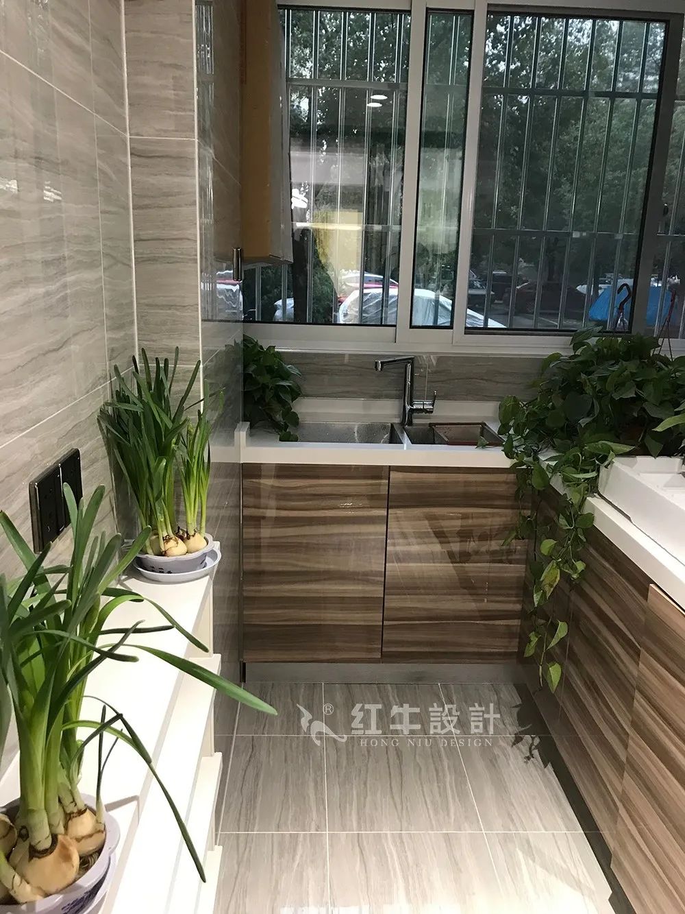 贾庭_景明佳苑75㎡现代简约--看小户型如何挤出3间卧室09厨房